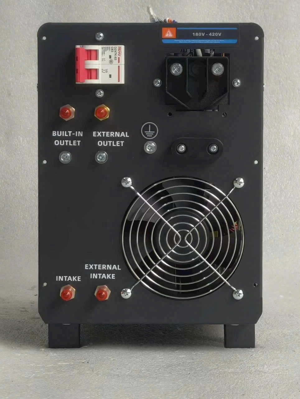 VNALPHA CUT-60S CẤU HÌNH 9 BO 4IGBT TÍCH HỢP MÁY NÉN KHÍ 1.1KW CẮT SẮT DÀY 15MM, HÀN QUE 2.5-4.0 LY, DẢI ĐIỆN RỘNG 180V-420V