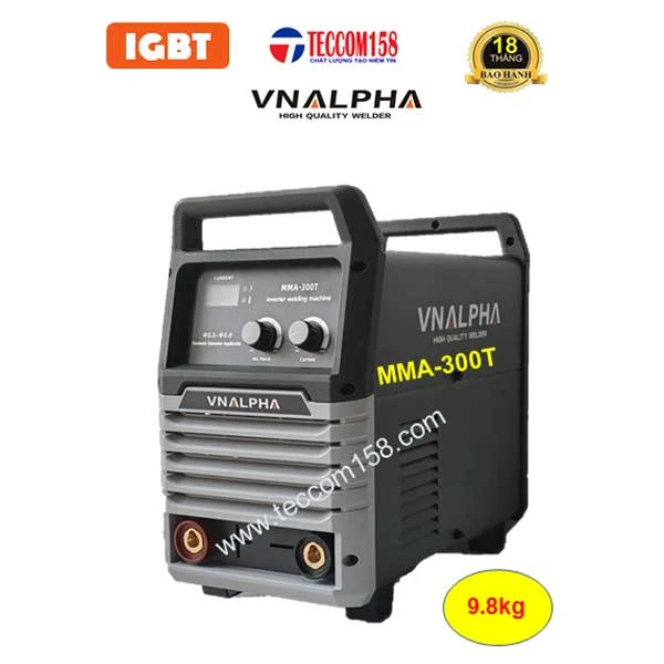 VNALPHA MMA-300T CHUYÊN QUE 4LY, QUE CHỊU LỰC E7018 100% 5LY 80% CẤU HÌNH 6 BO 8 IGBT, INPUT 380V