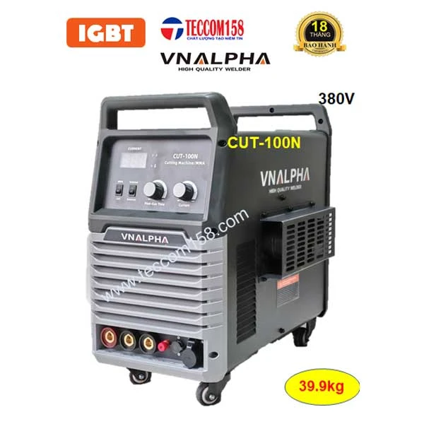 VNALPHA CUT-100N  CẤU HÌNH 11 BO 4IGBT TÍCH HỢP MÁY NÉN KHÍ 1.38KW  MMA 250A + CUT PLASMA 30MM, INPUT 380V