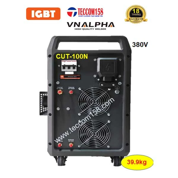 VNALPHA CUT-100N  CẤU HÌNH 11 BO 4IGBT TÍCH HỢP MÁY NÉN KHÍ 1.38KW  MMA 250A + CUT PLASMA 30MM, INPUT 380V